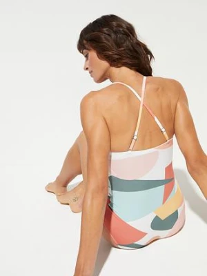 Kostium kąpielowy shape, lekki stopień modelowania sylwetki bonprix
