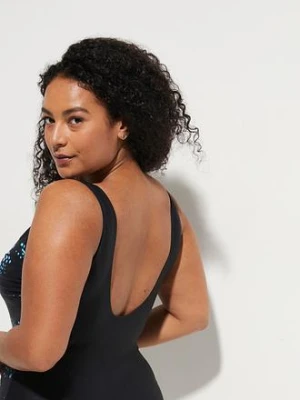 Modelujący kostium kąpielowy, lekki stopień modelowania sylwetki bonprix