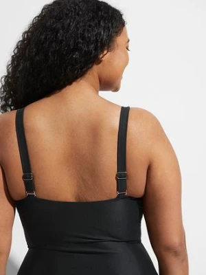 Kostium kąpielowy shape z kopertowym dekoltem, średni stopień modelowania sylwetki bonprix