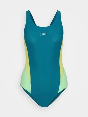 Kostium kąpielowy Speedo ciemnozielony