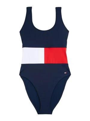 Kostium kąpielowy Tommy Hilfiger granatowy