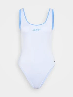 Kostium kąpielowy Tommy Hilfiger jasnoniebieski