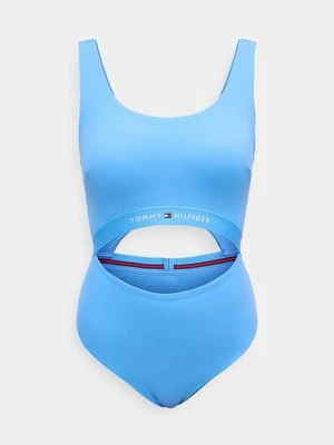 Kostium kąpielowy Tommy Hilfiger jasnoniebieski