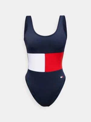 Kostium kąpielowy Tommy Hilfiger granatowy