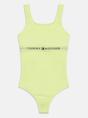 Kostium kąpielowy Tommy Hilfiger żółty neon