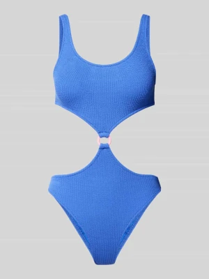 Kostium kąpielowy z fakturowanym wzorem model ‘ROLLING SCRUNCHY’ banana moon