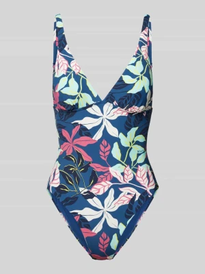 Zdjęcie produktu Kostium kąpielowy z kwiatowym wzorem Marc O'Polo