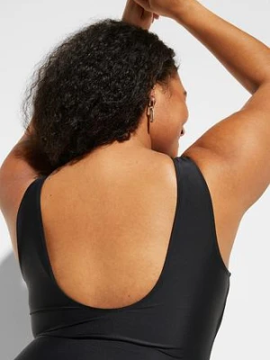 Kostium kąpielowy z marszczeniem, lekki stopień modelowania sylwetki bonprix