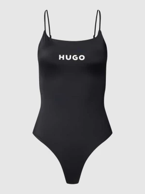 Kostium kąpielowy z nadrukiem z logo model ‘Pure’ HUGO