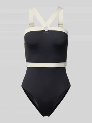 Kostium kąpielowy z szerokimi ramiączkami model 'Blanca Beach' JOOP! Czarny