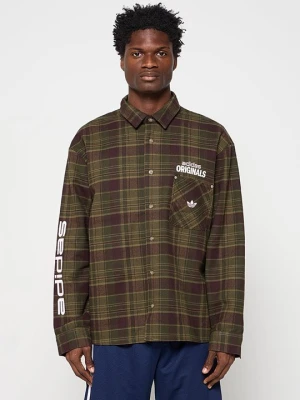 Koszula adidas Originals oliwkowy