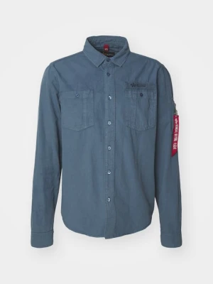Koszula Alpha Industries niebieski
