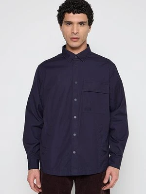 Koszula Armani Exchange niebieski