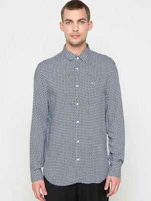 Koszula Armani Exchange niebieski