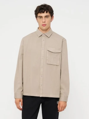 Koszula Armani Exchange błękit królewski melanż