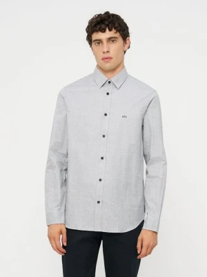 Koszula Armani Exchange niebieski