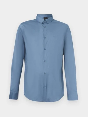 Koszula Armani Exchange niebieski