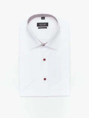 KOSZULA BEXLEY 2782E KRÓTKI RĘKAW CUSTOM FIT BIAŁY Recman