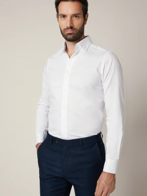 Koszula Biała Bawełniana Nicoletta Slim Lancerto