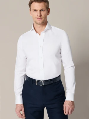 Koszula Biała Bawełniana Slim Crispino Lancerto