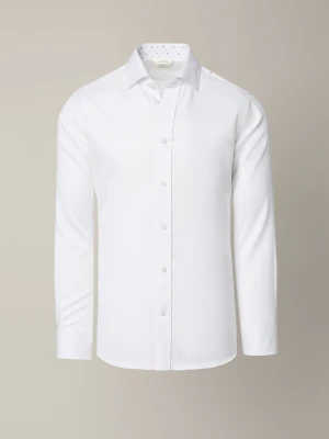 Koszula Biała Bawełniana Slim Eliana Lancerto