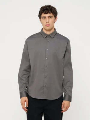 Koszula biznesowa Armani Exchange szary