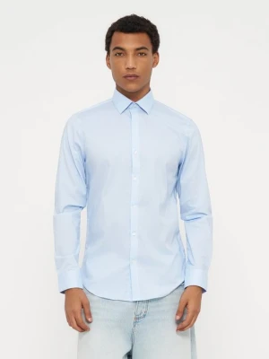 Koszula biznesowa Calvin Klein niebieski