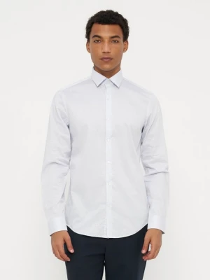 Koszula biznesowa Calvin Klein niebieski