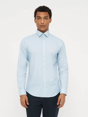 Koszula biznesowa Calvin Klein niebieski
