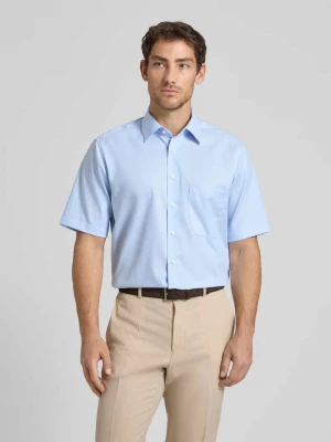 Koszula biznesowa Comfort Fit z bawełny z kołnierzykiem typu kent Eterna