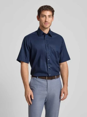 Koszula biznesowa Comfort Fit z bawełny z kołnierzykiem typu kent Eterna