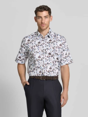 Koszula biznesowa Comfort Fit z bawełny z kołnierzykiem typu kent Eterna