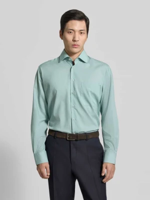 Koszula biznesowa krój comfort fit z kołnierzykiem kent Eterna