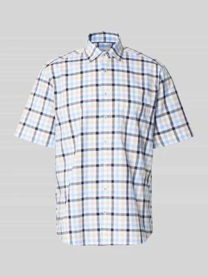 Koszula biznesowa krój comfort fit z kołnierzykiem kent Eterna