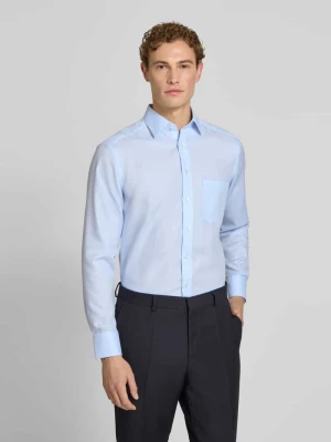Koszula biznesowa Modern Fit z bawełny z kołnierzykiem kent Olymp