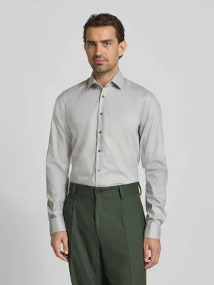 Koszula biznesowa o kroju slim fit z bardzo długim rękawem OLYMP Level Five