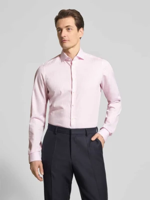 Koszula biznesowa o kroju body fit z bardzo długim rękawem OLYMP Level Five