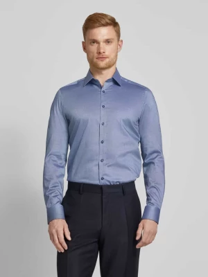 Koszula biznesowa o kroju slim fit z kołnierzykiem typu kent model ‘New York’ OLYMP Level Five