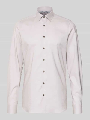 Koszula biznesowa o kroju body fit z kołnierzykiem typu kent OLYMP Level Five