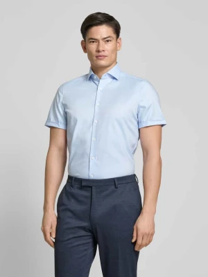 Koszula biznesowa o kroju body fit z rękawem o dł. 1/2 OLYMP Level Five