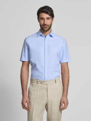 Koszula biznesowa o kroju casual fit z rękawem o dł. 1/2 Jake*s