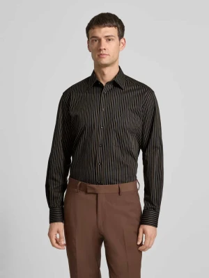 Koszula biznesowa o kroju comfort fit z kieszenią na piersi Eterna