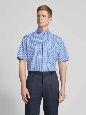 Koszula biznesowa o kroju comfort fit z kołnierzykiem typu button down Eterna