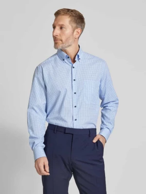 Koszula biznesowa o kroju comfort fit z kołnierzykiem typu button down Eterna