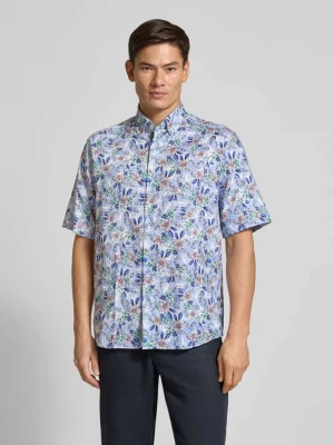 Koszula biznesowa o kroju comfort fit z kołnierzykiem typu button down Eterna