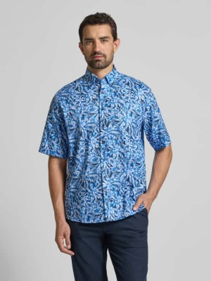 Koszula biznesowa o kroju comfort fit z kołnierzykiem typu button down Eterna