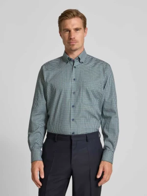 Koszula biznesowa o kroju comfort fit z kołnierzykiem typu button down Eterna