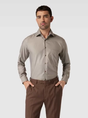 Koszula biznesowa o kroju comfort fit z kołnierzykiem typu kent Eterna