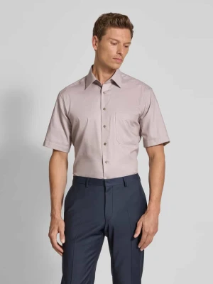 Koszula biznesowa o kroju comfort fit z kołnierzykiem typu kent Eterna