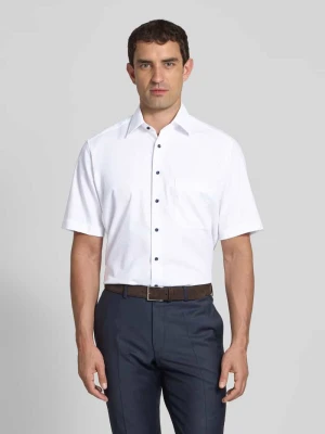 Koszula biznesowa o kroju comfort fit z kołnierzykiem typu kent Eterna